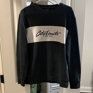 “City Limits” Graphic Men's Sweater